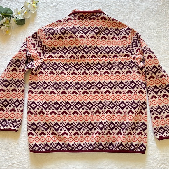 Lands' End Heritage Quarter-Snap
Fleece Pullover- Large - Picture 4 of 10